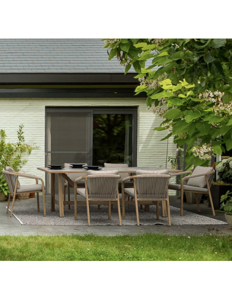 Havebord havemøbler spisebord design moderne træ