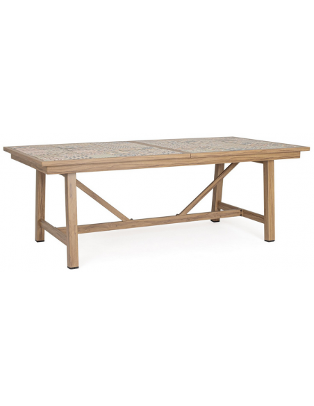 Havebord havemøbler spisebord design moderne træ udtræk butterfly