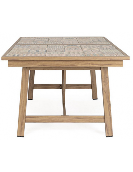 Havebord havemøbler spisebord design moderne træ udtræk butterfly