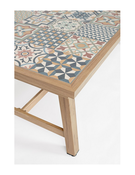 Havebord havemøbler spisebord design moderne træ udtræk butterfly