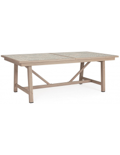 Havebord havemøbler spisebord design moderne træ udtræk butterfly 2