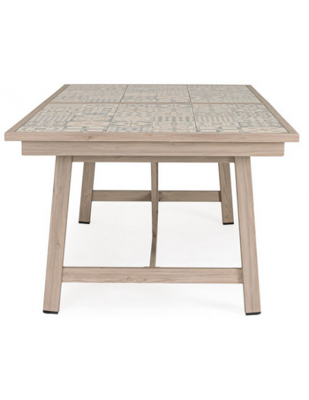 Havebord havemøbler spisebord design moderne træ udtræk butterfly