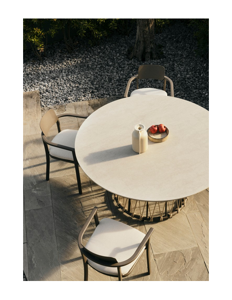 Havebord havemøbler spisebord design moderne rundt