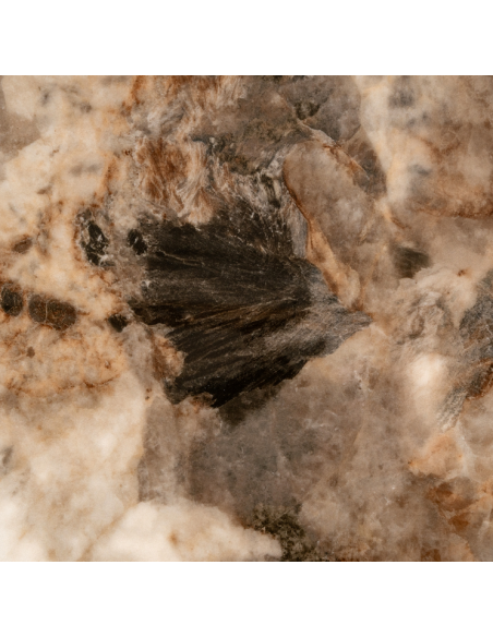 organisk sofabord brun træ design marmor keramik