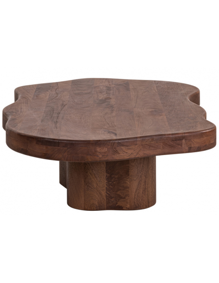 organisk sofabord brun træ design moderne design