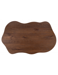 organisk sofabord brun træ design moderne design 2