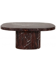 firkantet kvadratisk stort sofabord design marmor 2