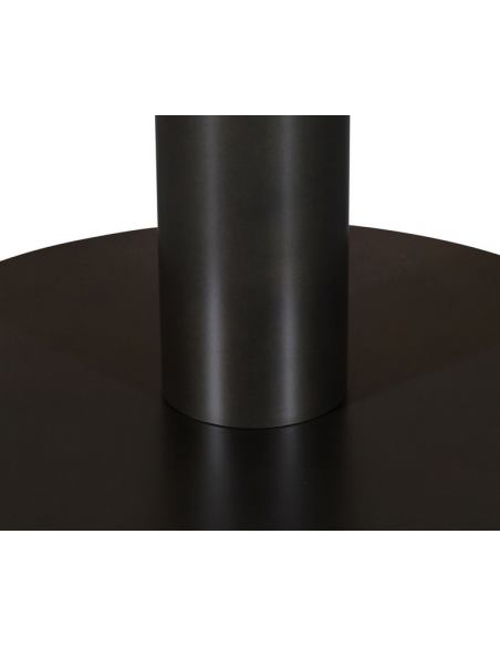 moderne spisebord rundt træ brun stuebord