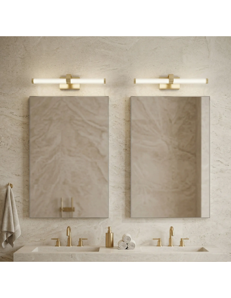 væglampe badeværelseslampe moderne design led soveværelse spejl