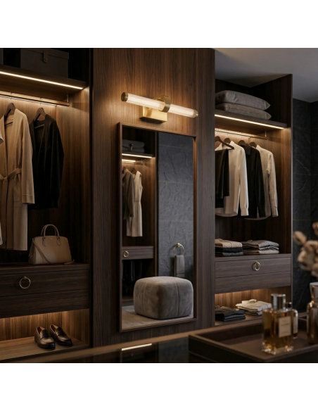 væglampe badeværelseslampe moderne design led soveværelse spejl