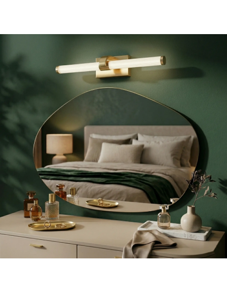 væglampe badeværelseslampe moderne design led soveværelse spejl