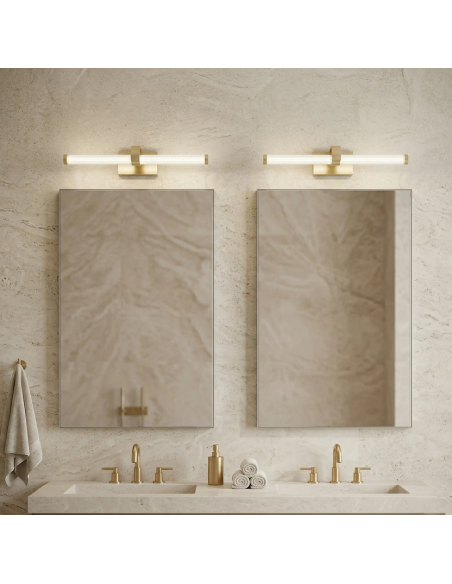 væglampe badeværelseslampe moderne design led soveværelse spejl