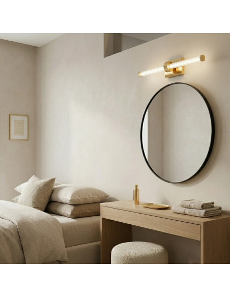 væglampe badeværelseslampe moderne design led soveværelse spejl