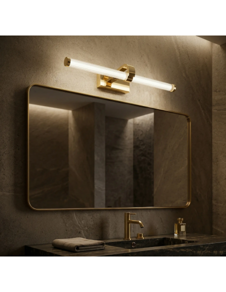 væglampe badeværelseslampe moderne design led soveværelse spejl