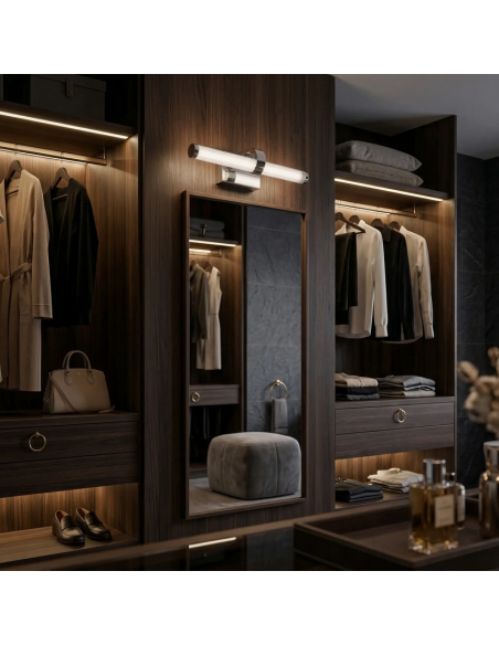 væglampe badeværelseslampe moderne design led soveværelse spejl