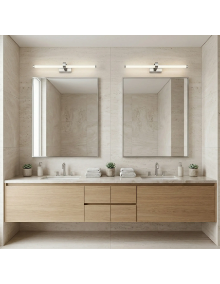 væglampe badeværelseslampe moderne design led soveværelse spejl