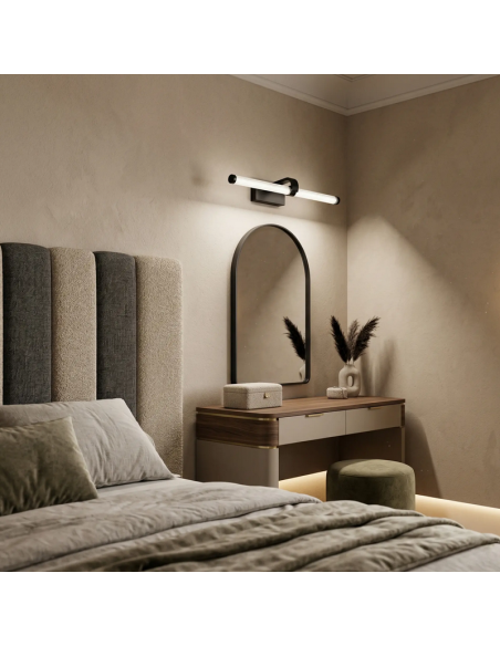 væglampe badeværelseslampe moderne design led soveværelse spejl