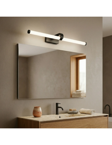 væglampe badeværelseslampe moderne design led soveværelse spejl