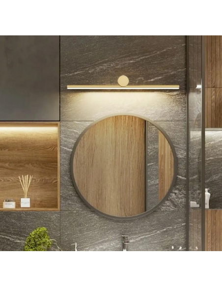 væglampe badeværelseslampe moderne design led soveværelse spejl