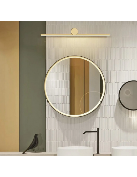 væglampe badeværelseslampe moderne design led soveværelse spejl