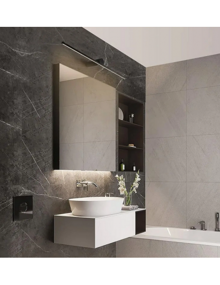 væglampe badeværelseslampe moderne design led soveværelse spejl