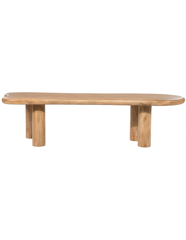 organisk spisebord træ moderne design køkken alrum stuebord