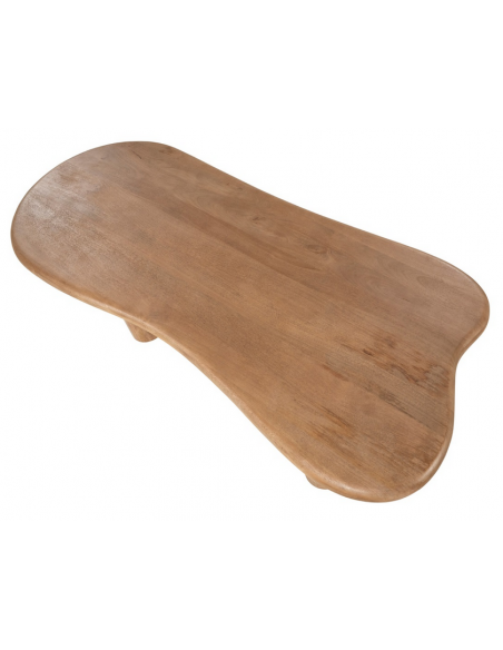 organisk spisebord træ moderne design køkken alrum stuebord