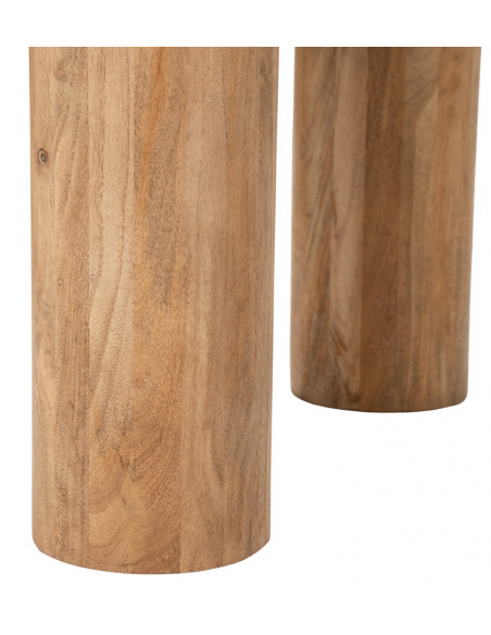 organisk spisebord træ moderne design køkken alrum stuebord