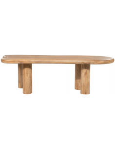 organisk spisebord træ moderne design køkken alrum stuebord