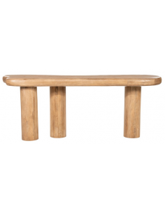 konsolbord træ massiv moderne design