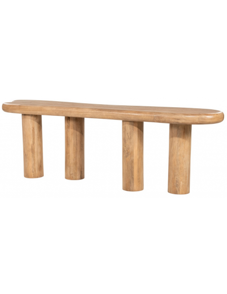 konsolbord træ massiv moderne design