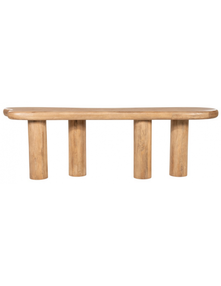 konsolbord træ massiv moderne design