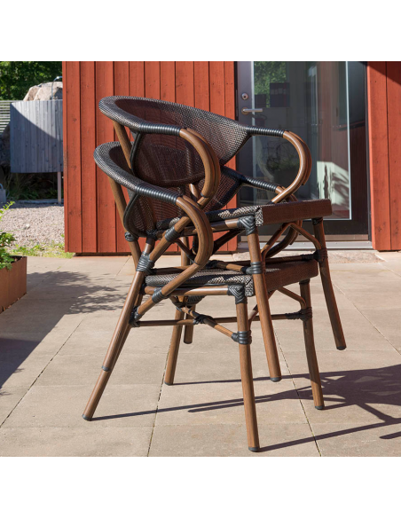 havestol rattan polyrattan havemøbler udendørsmøbler design