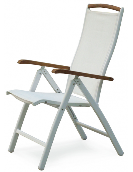 positionsstol havestol teak træ havemøbler