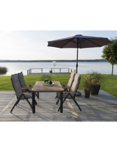 positionsstol havestol teak træ havemøbler 2