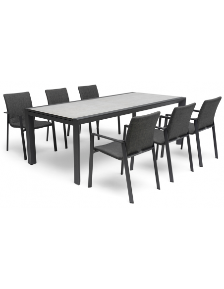 havebord udtræk moderne design havemøbler udendørsindretning udendørsmøbler