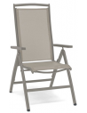 Hillerstorp positions havestol i aluminium og textilene H110 cm - Sand