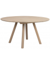 Rowico Clapperton rundt spisebord i egetræ Ø140 cm - White wash