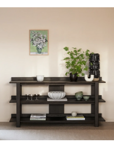 rowico home konsolbord i moderne design eg egetræ træ 2