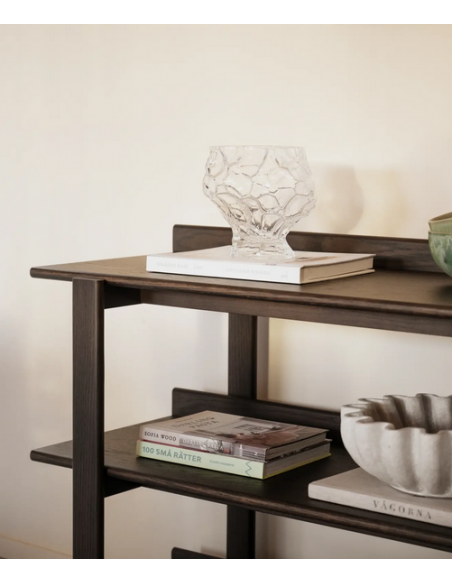 rowico home konsolbord i moderne design eg egetræ træ