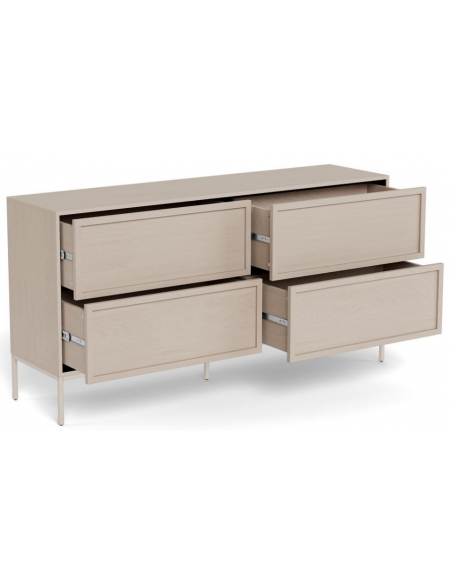 kommode indretning soveværelse skuffer eg