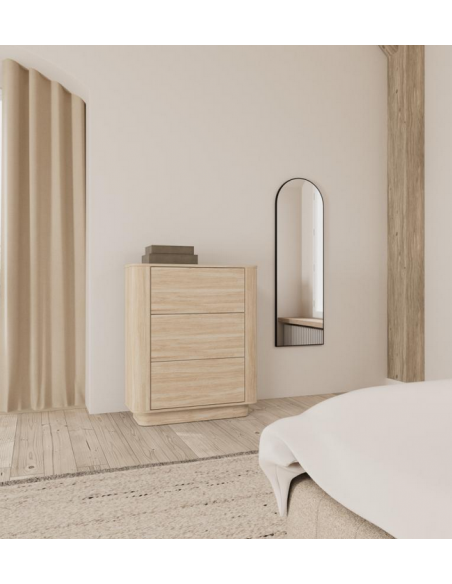 kommode indretning soveværelse skuffer eg