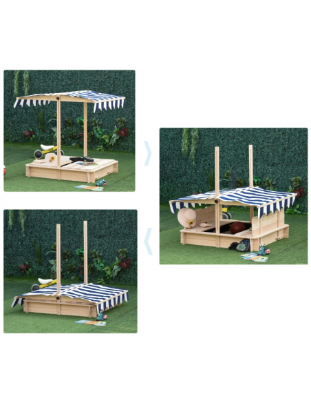 sandkasse udendørs legetøj udeleg børneleg børnelegetøj haveleg