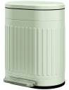 Affaldsspand i metal og kunststof 20 liter H45 x B36,5 x D31,2 cm - Grøn