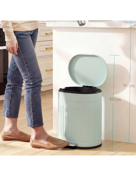 affaldsspand pedalspand køkken værksted sensor batteri håndfri berøringsfri