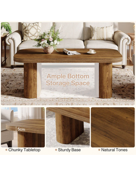 sofabord træ moderne design indretning opbevaring hylde