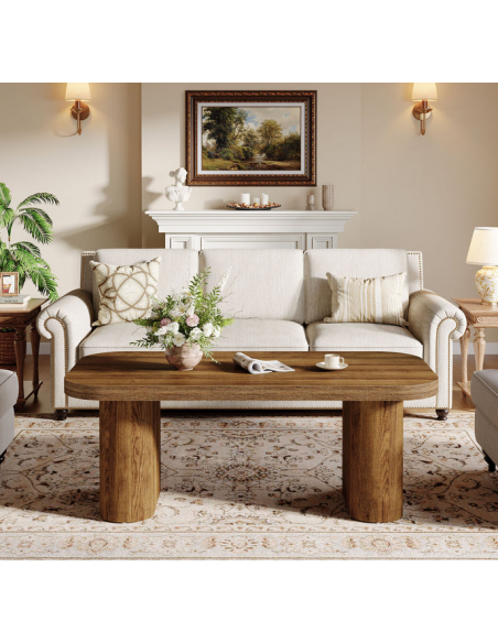 sofabord træ moderne design indretning opbevaring hylde