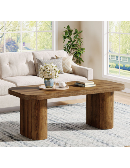 sofabord træ moderne design indretning opbevaring hylde