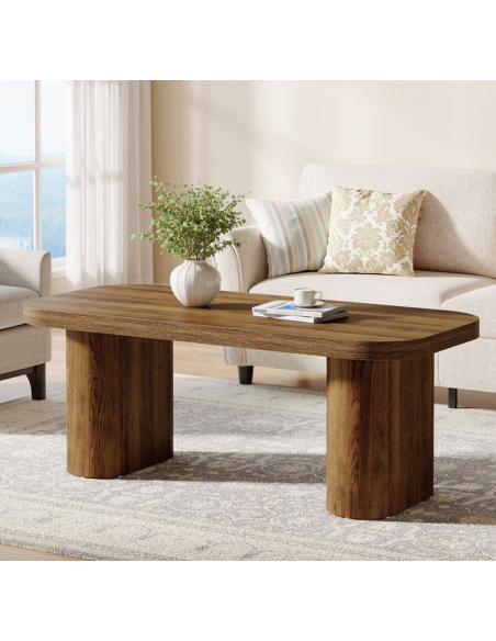 sofabord træ moderne design indretning opbevaring hylde