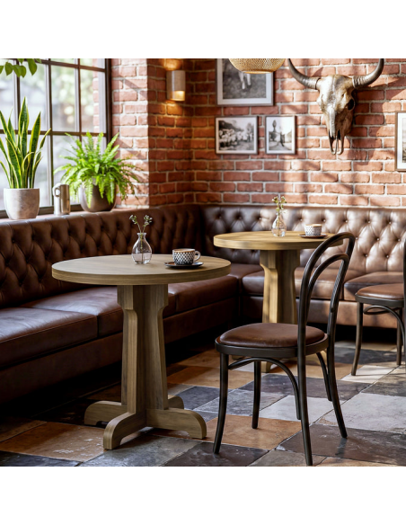 rundt små lille spisebord indretning billigt træ moderne nordisk design